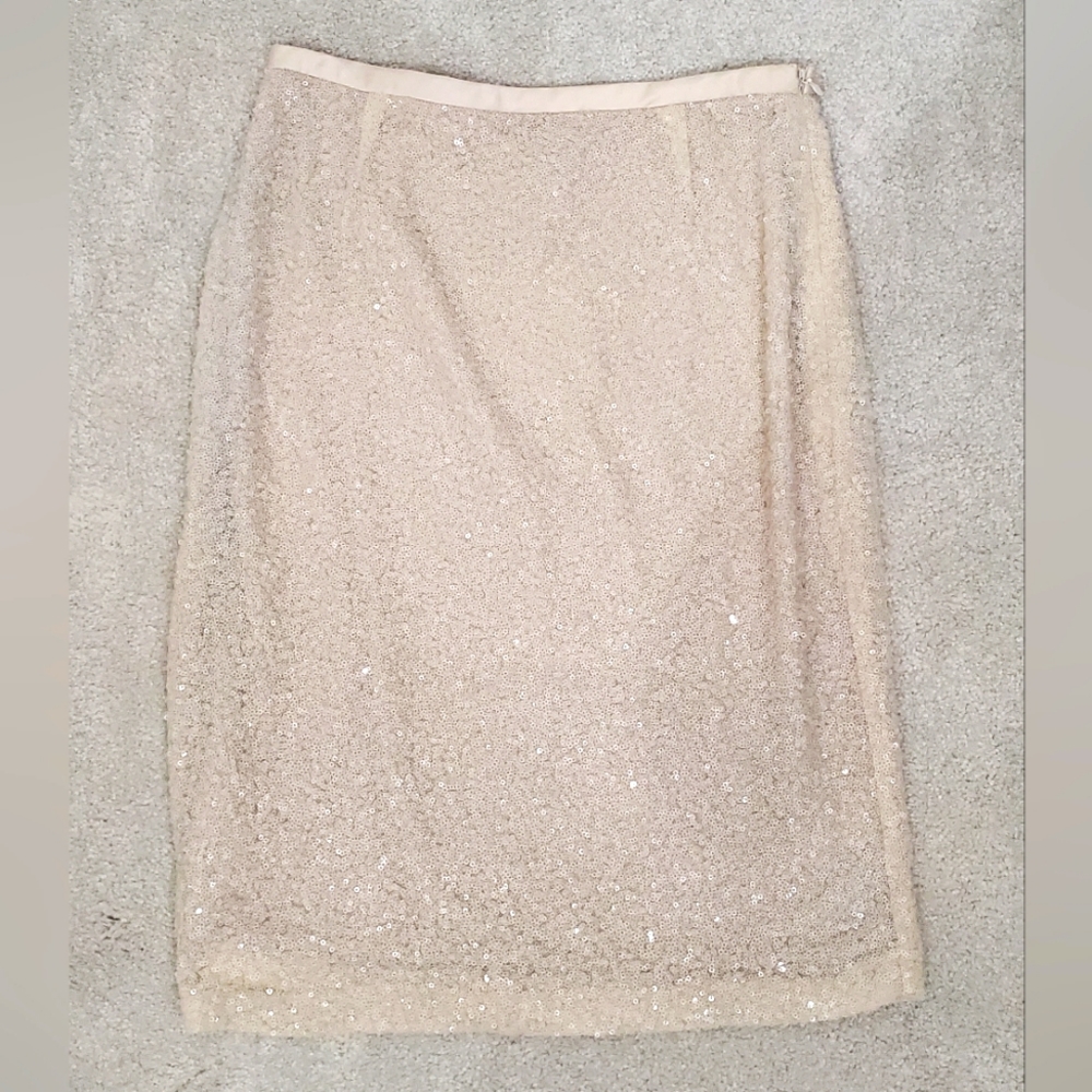 NWT ANTHROPOLOGIE SUNDAY IN BROOKLYN SEQUIN SKIRT SIZE 4